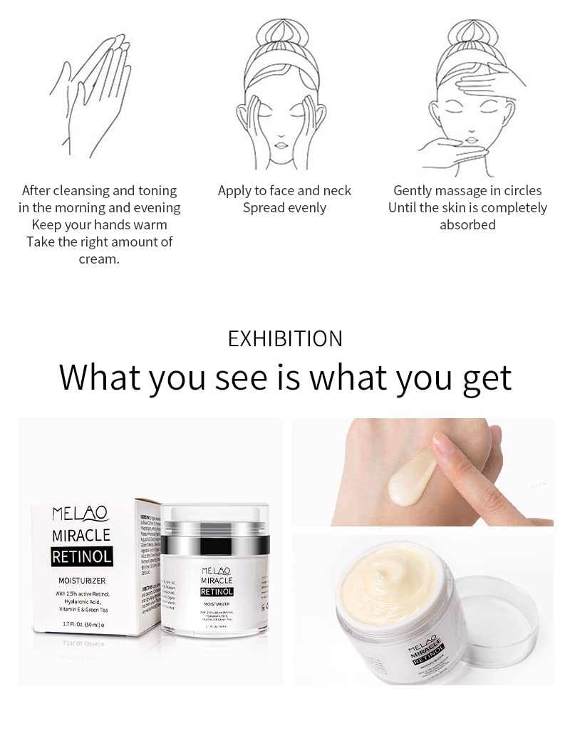 Melao miracle retinol anti-aging creme